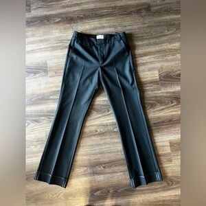 Zadig&Voltaire
Poetia turn-up hem gabardine trousers